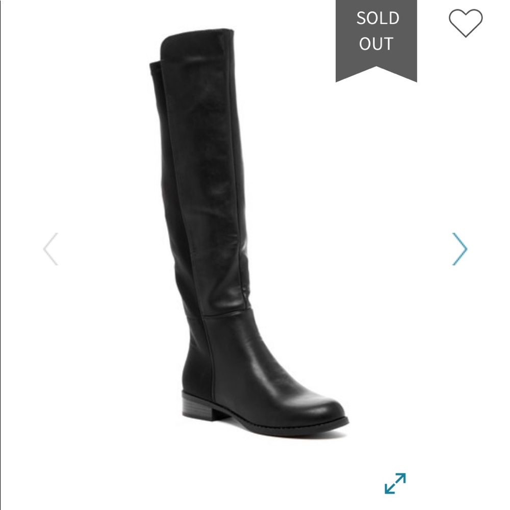 WOMENS BLACK Bucco Arabelle Heeled Boots Size 6.5🖤👢
